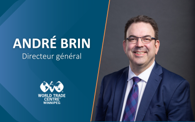 André Brin confirmé comme directeur général du World Trade Centre Winnipeg